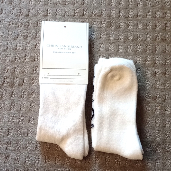 Christian Siriano Socks 2 Pair New - Picture 3 of 5